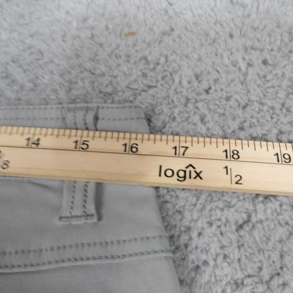 Prana Mens Stretch Zion Slim Fit Pants Gray Water Repellent UPF 50 32x34 NEW - Picture 8 of 10